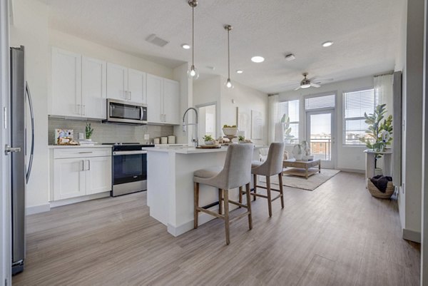 kitchen at Alta Stone at the Gateway Apartments