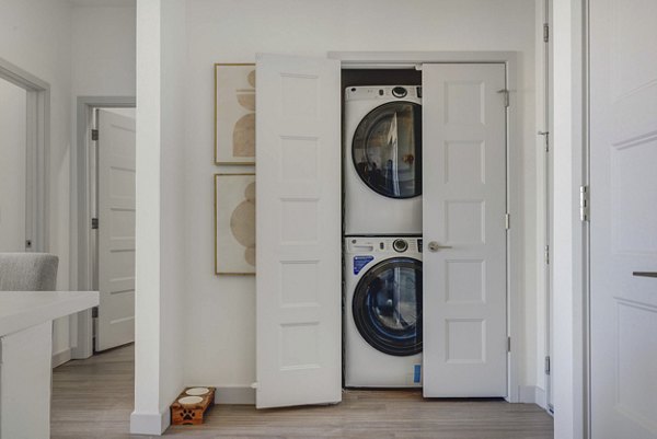 laundry room at Alta Stone at the Gateway Apartments