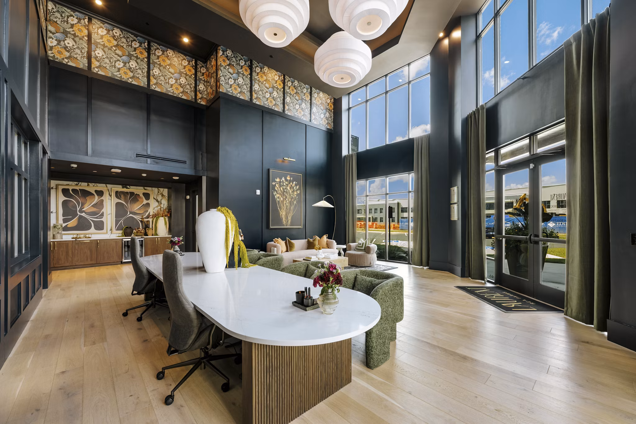 clubhouse at Laurent Apartments