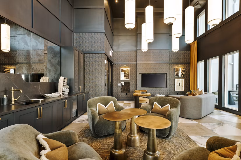 clubhouse at Laurent Apartments
