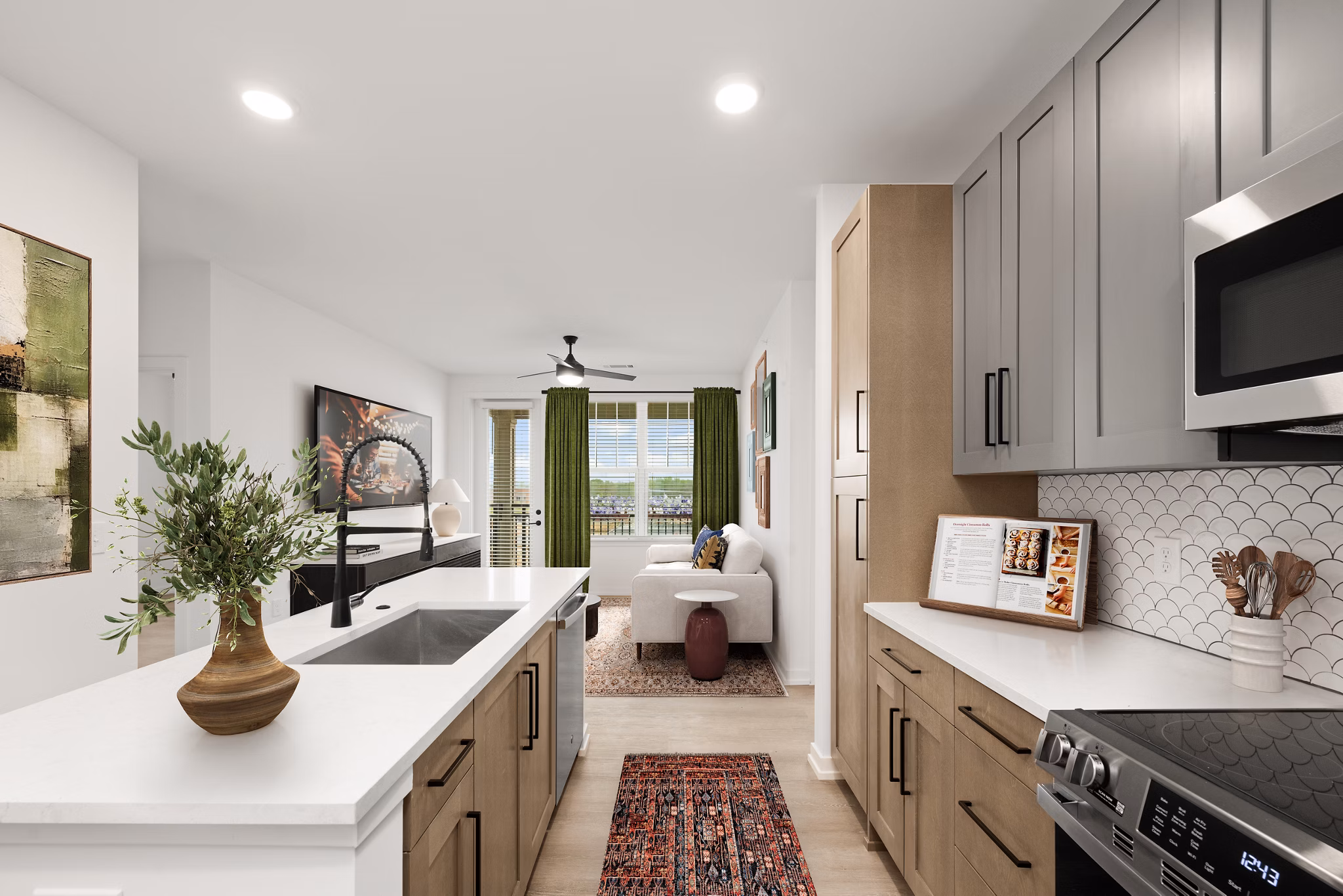 kitchen at Laurent Apartment