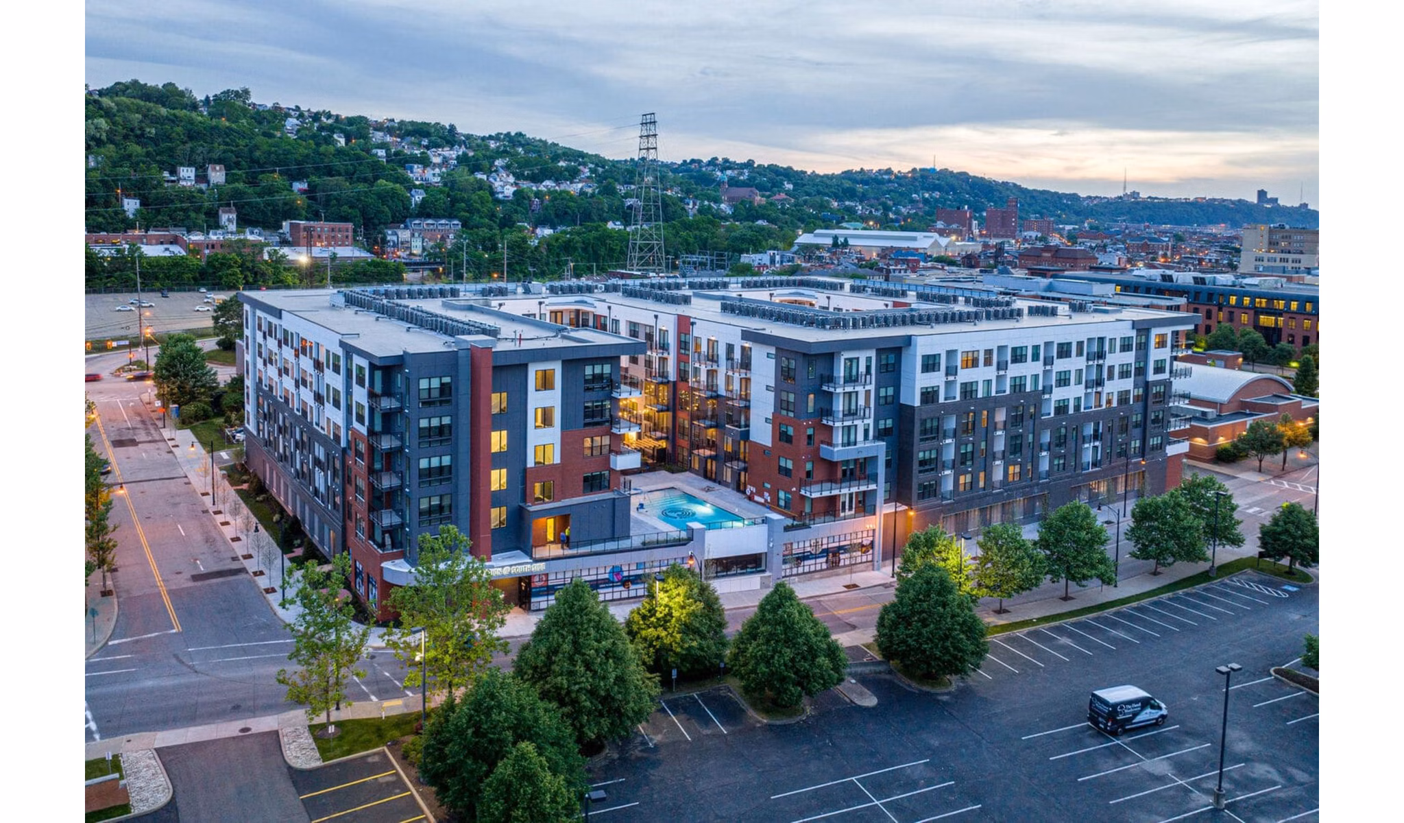 exterior at Connection at Southside Apartments