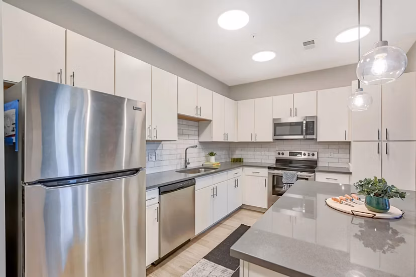 kitchen at Connection at Southside Apartments
