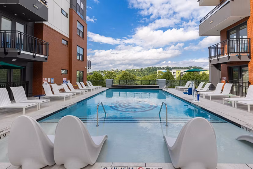 pool at Connection at Southside Apartments