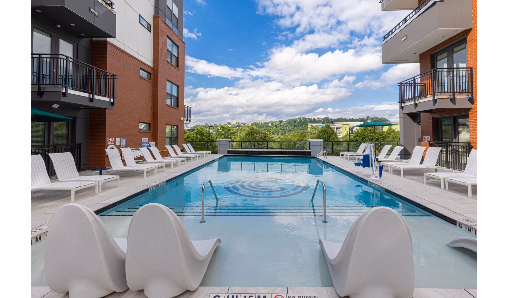 pool at Connection at Southside Apartments