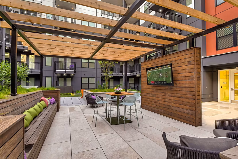 courtyard at Connection at Southside Apartments
