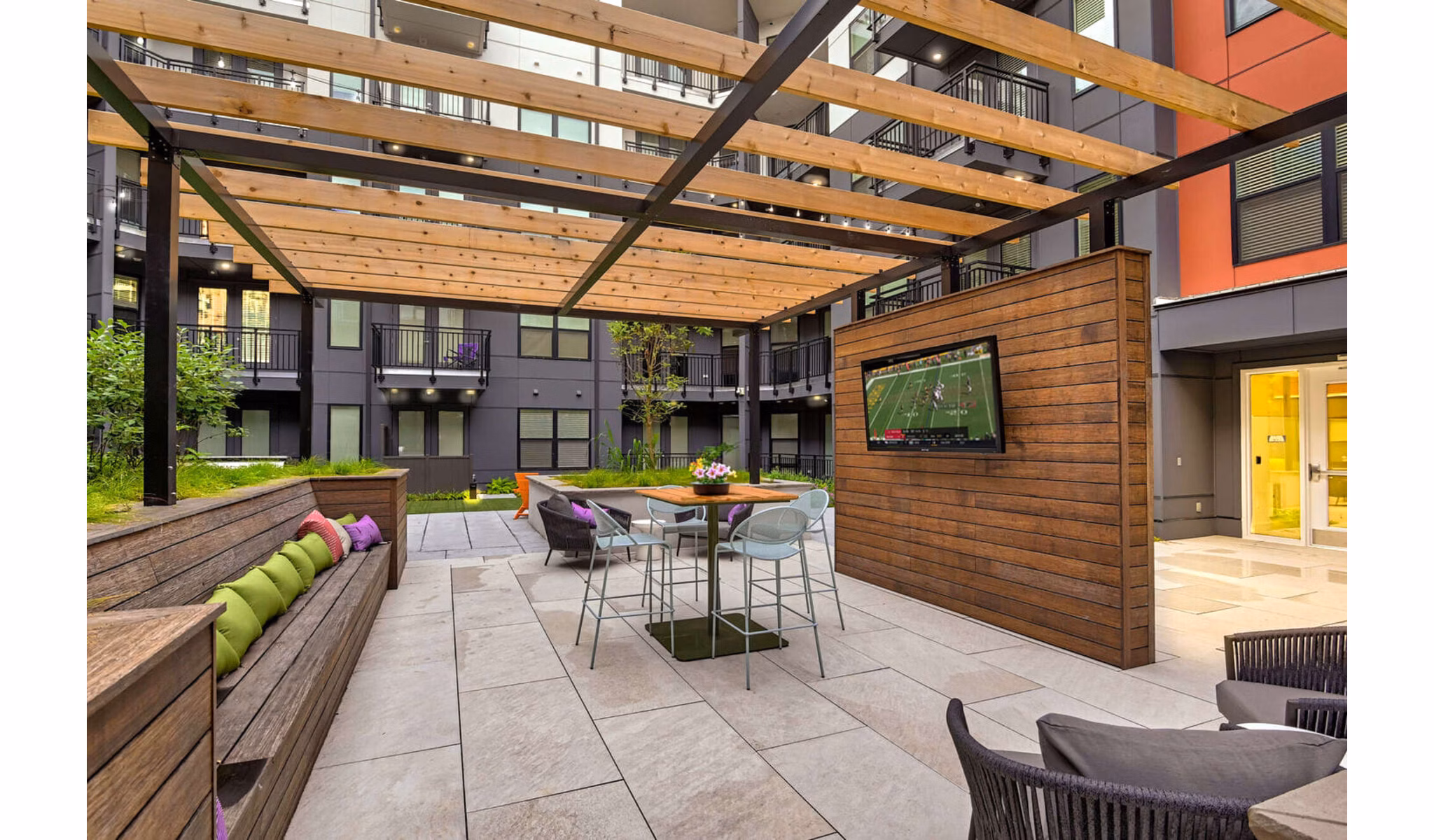 courtyard at Connection at Southside Apartments