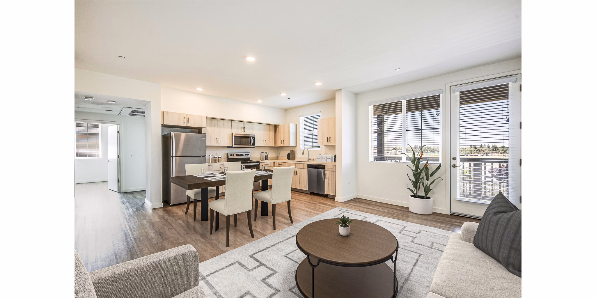 rendering at Blossoms at Brentwood Apartments