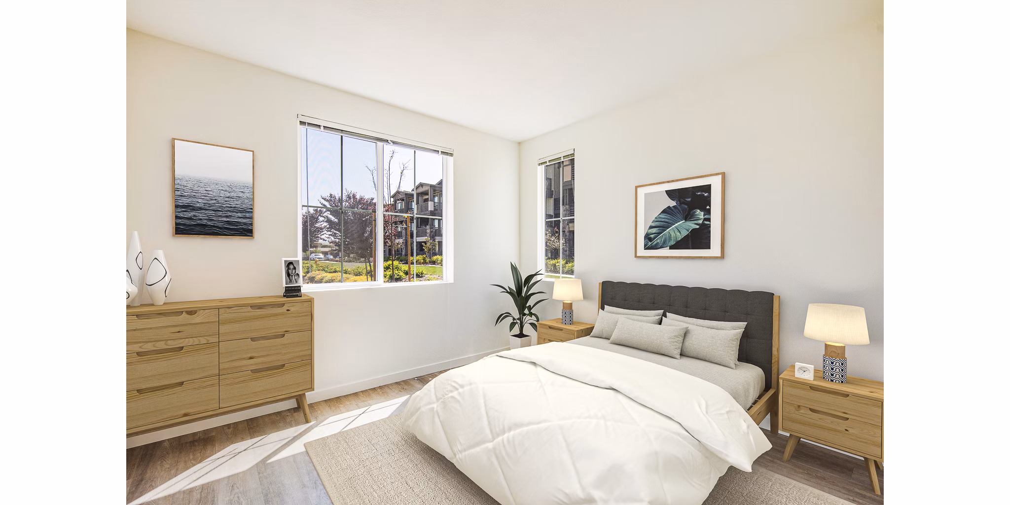rendering at Blossoms at Brentwood Apartments
