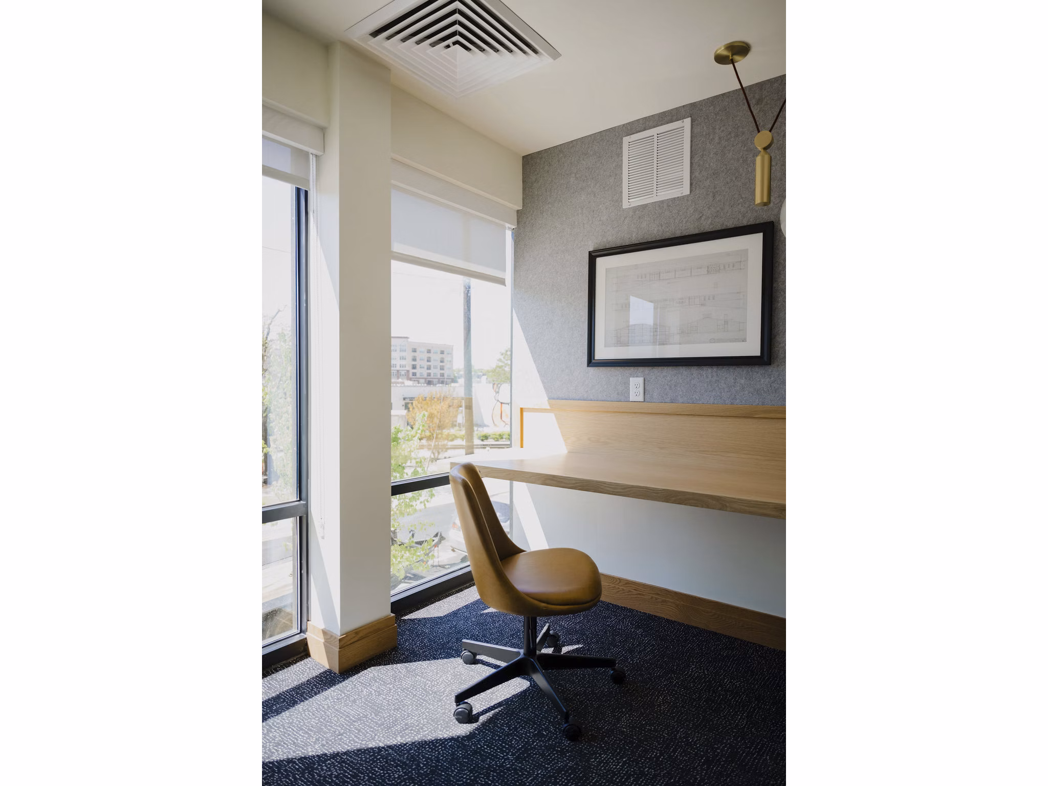 clubhouse at Alexan Moto Apartments