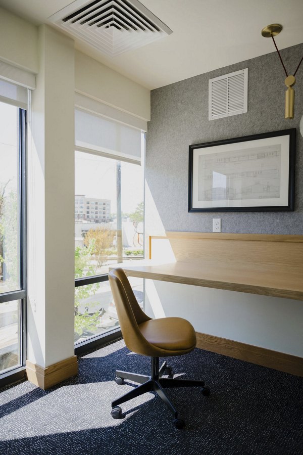 clubhouse at Alexan Moto Apartments