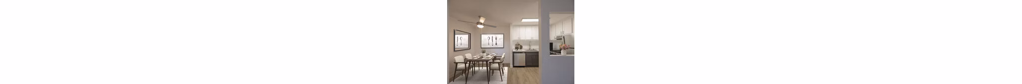 dining area at Sixty 58 Apartments