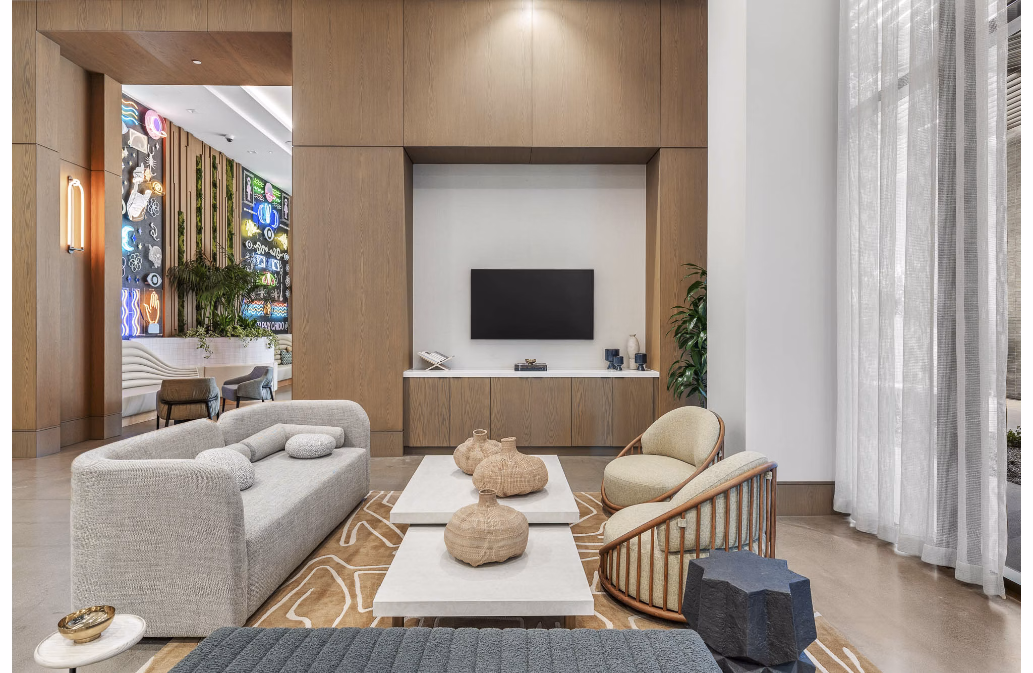 clubhouse at Saiya Apartments