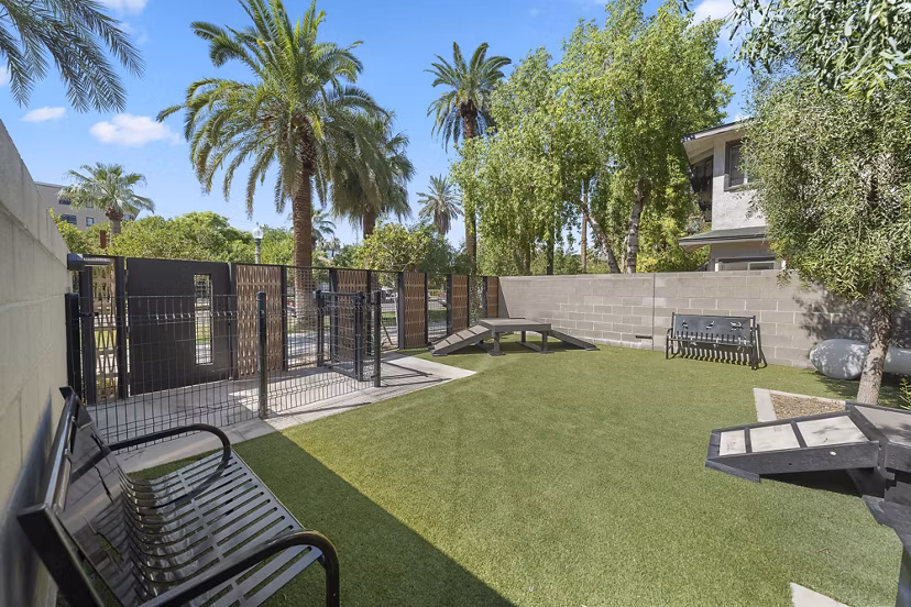 dog park at Saiya Apartments