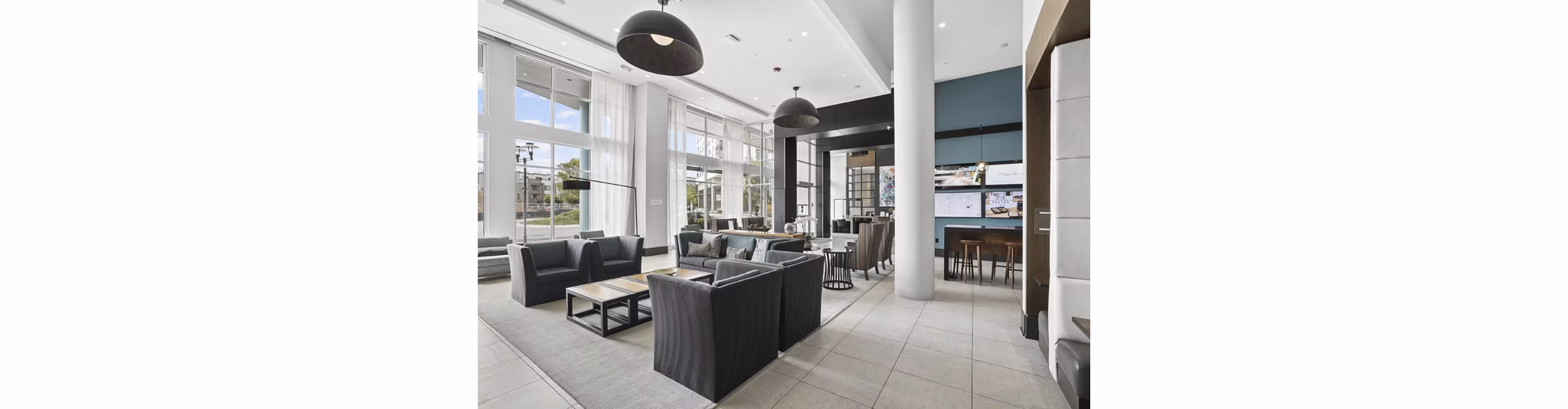 clubhouse at The Daley at Shady Grove Apartments 