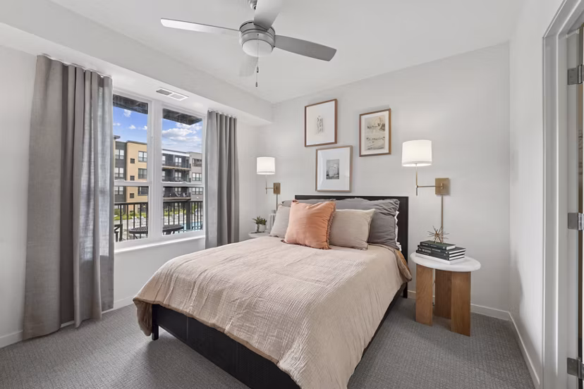 bedroom at 610 West Apartments 