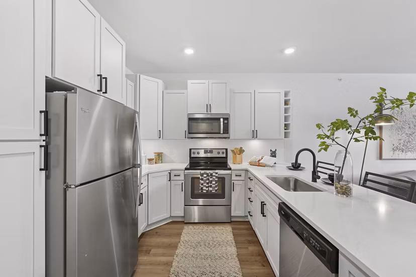 kitchen at 610 West Apartments 