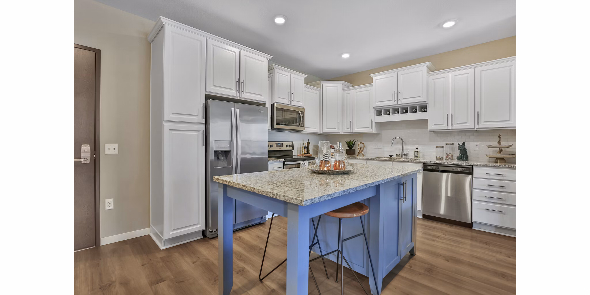 kitchen at 610 West Apartments