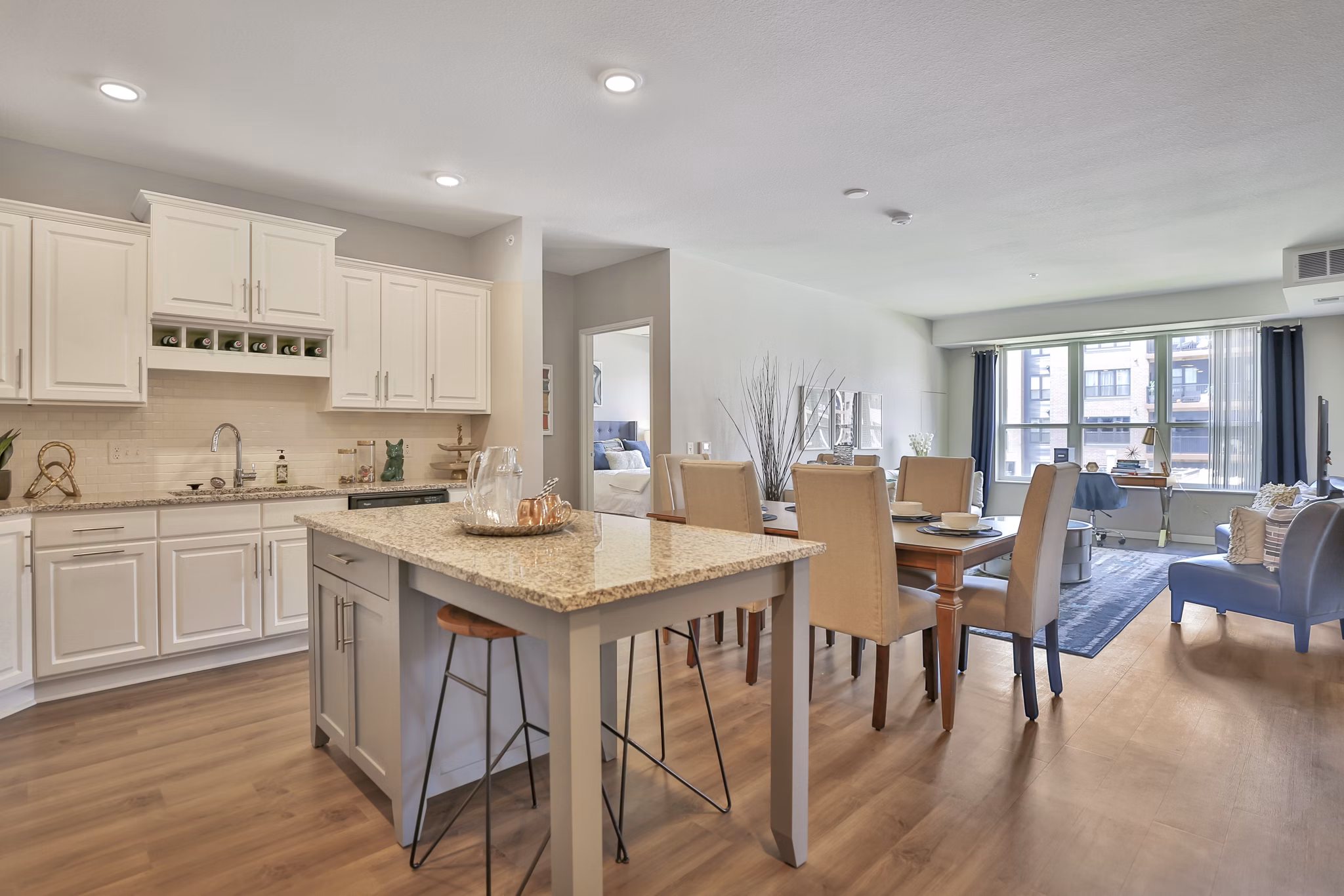 kitchen at 610 West Apartments