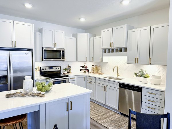 kitchen at 610 West Apartments