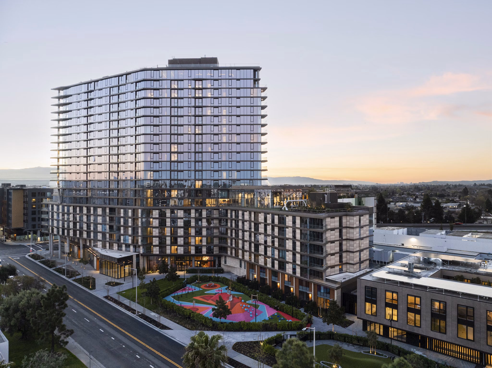 rendering at The Clara Apartments