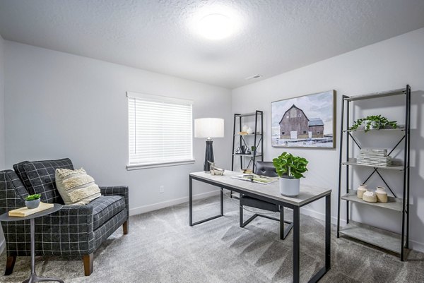 home office at Rise Apartments