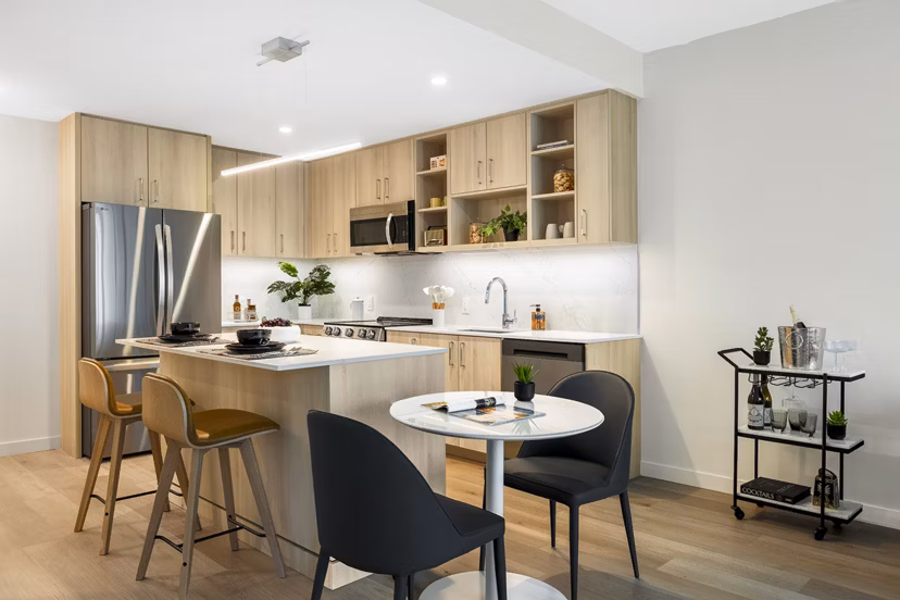 kitchen at The Reserve at Estuary Apartments 