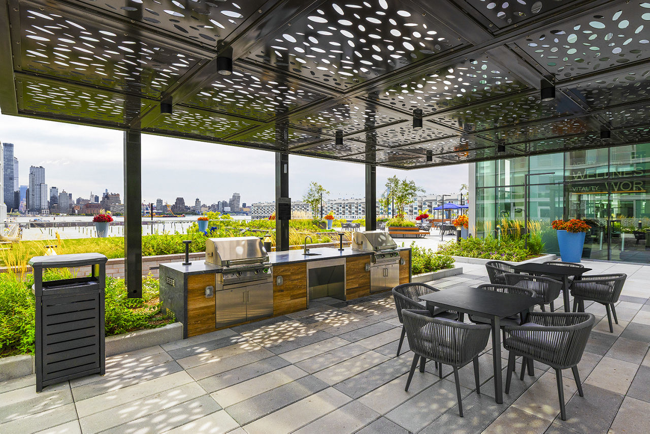 Grill area at The Reserve At Estuary (6 of 6)
