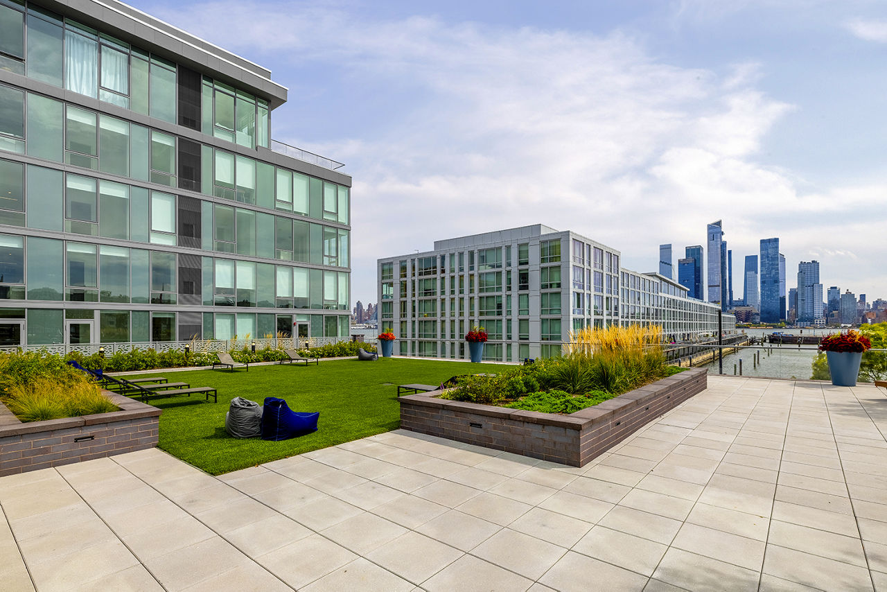 Roof deck at The Reserve At Estuary (2 of 3)