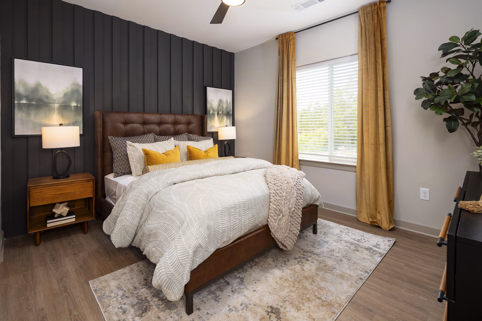 bedroom at Ava Oakwood Apartments 