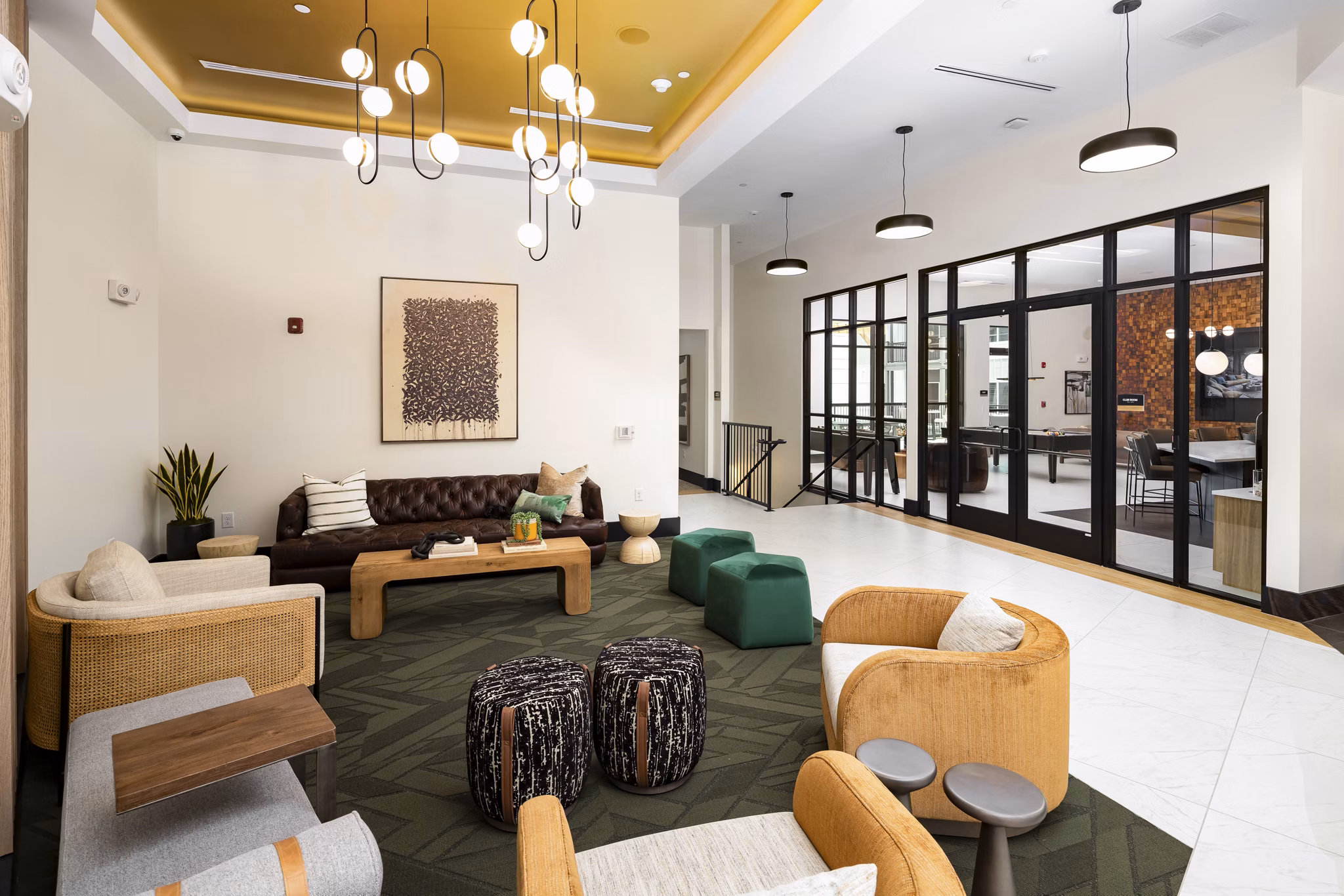 clubhouse at Ava Oakwood Apartments 
