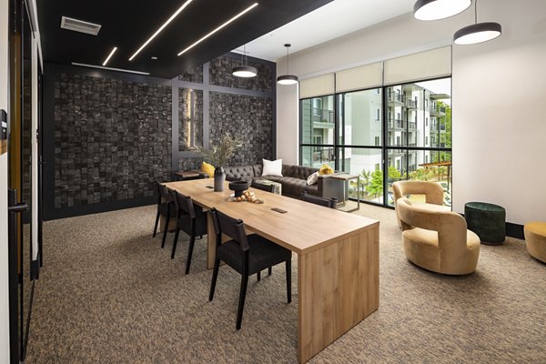 clubhouse at Ava Oakwood Apartments 