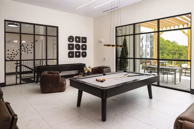 clubhouse at Ava Oakwood Apartments 