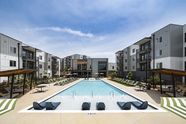 pool at Ava Oakwood Apartments 