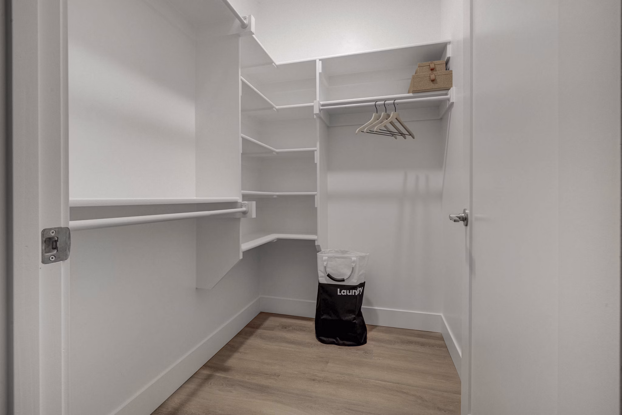 Closet at One Burton Apartments
