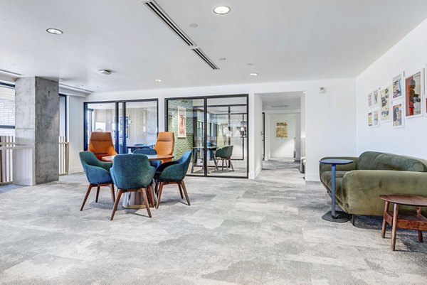 clubhouse at One Burton Apartments