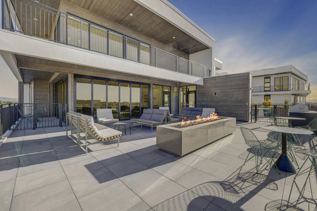 Roof deck at One Burton (3 of 5)