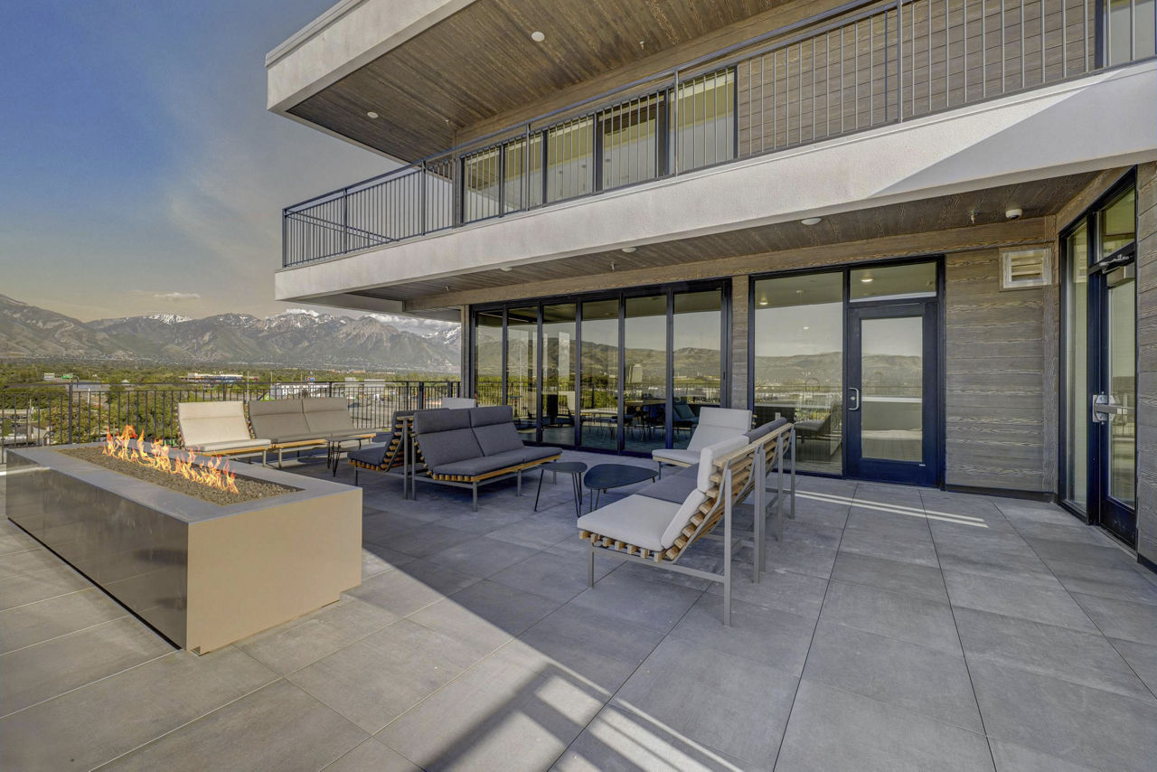 Roof deck at One Burton (5 of 5)