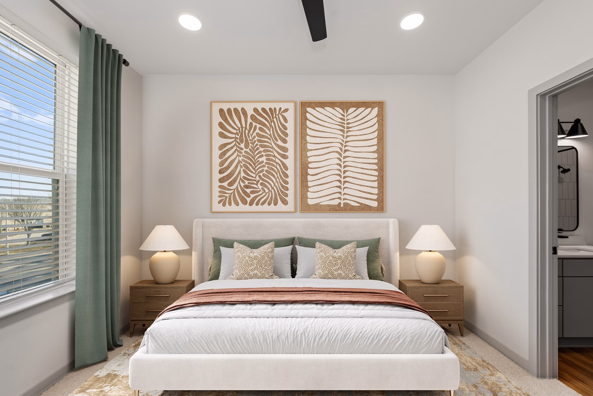 bedroom at Elan Capital Hills Apartments 