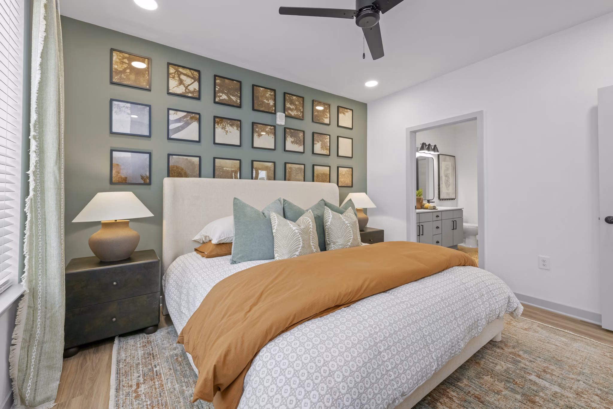 bedroom at Elan Capital Hills Apartments 