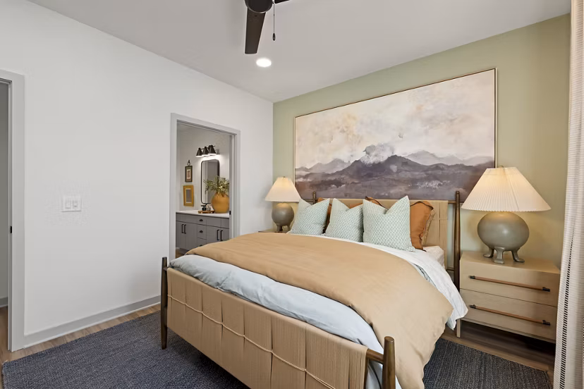 bedroom at Elan Capital Hills Apartments