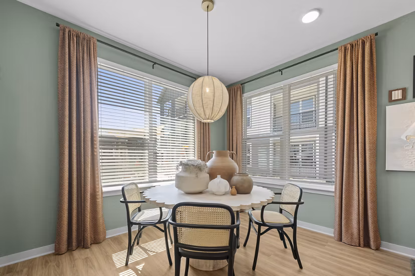 living room at Elan Capital Hills Apartments 