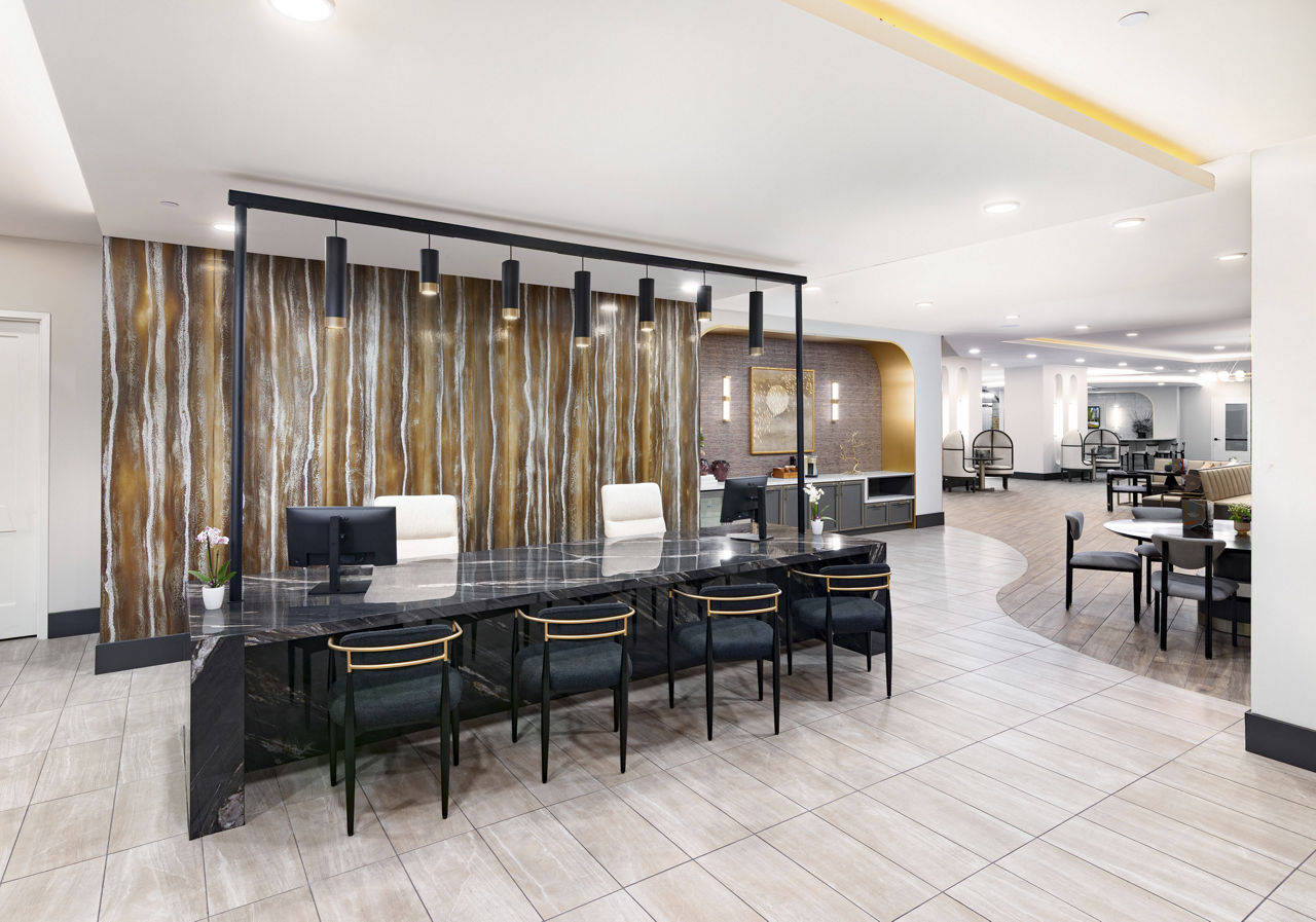 Lobby at Elan Satellite Place (3 of 3)