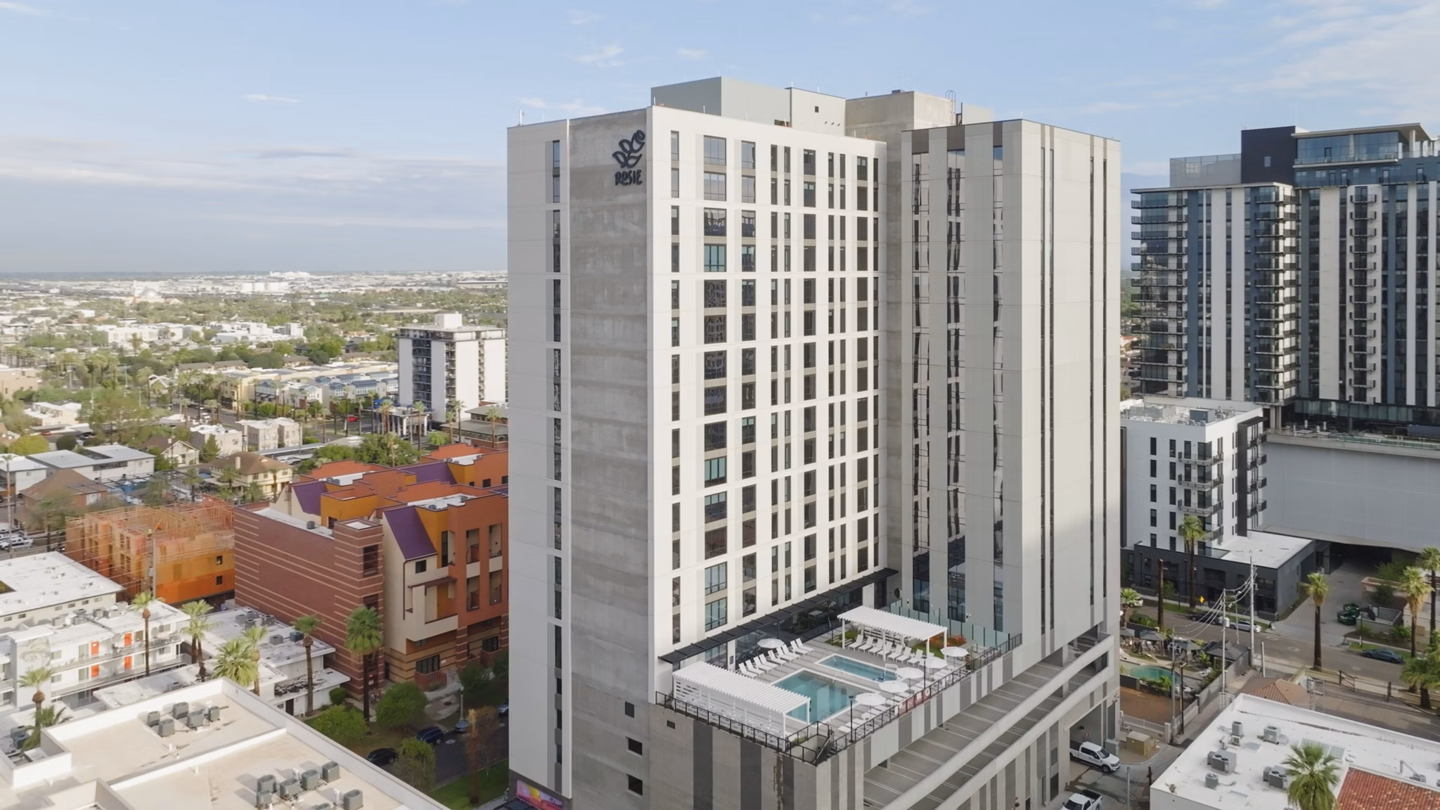 building at Rosie Apartments