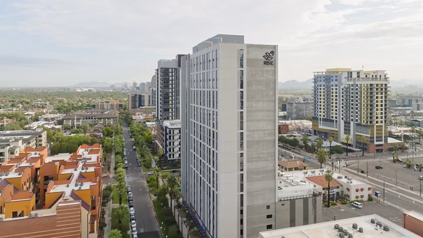 building at Rosie Apartments