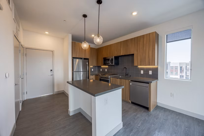 kitchen at Envision at Sunset Apartments 