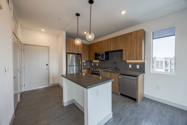 kitchen at Envision at Sunset Apartments 