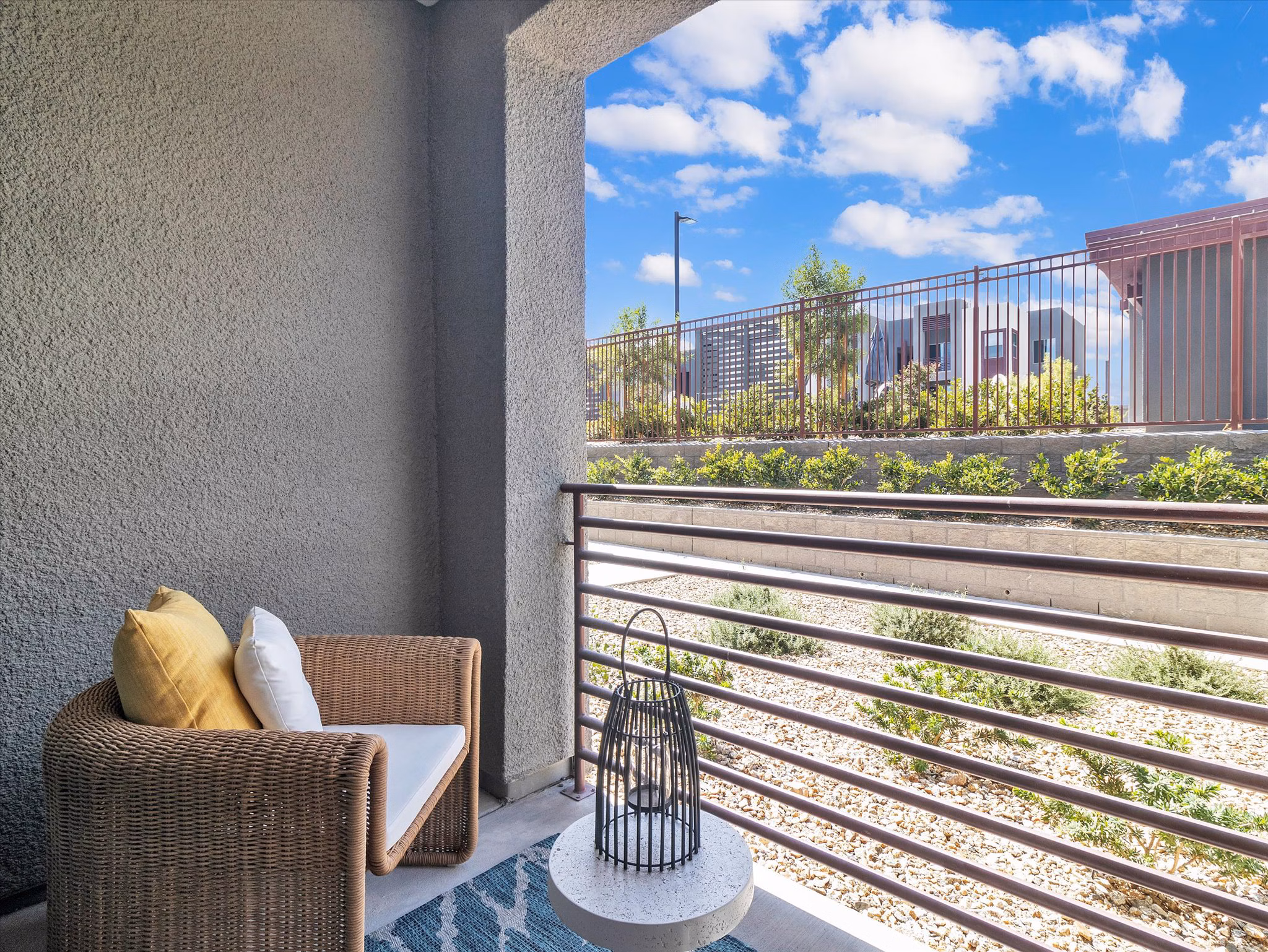 patio/balcony at Elysian at Sunset Apartments