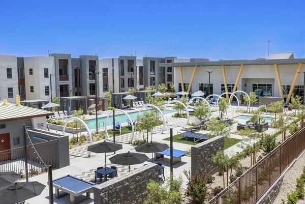 pool at Elysian at Sunset Apartments