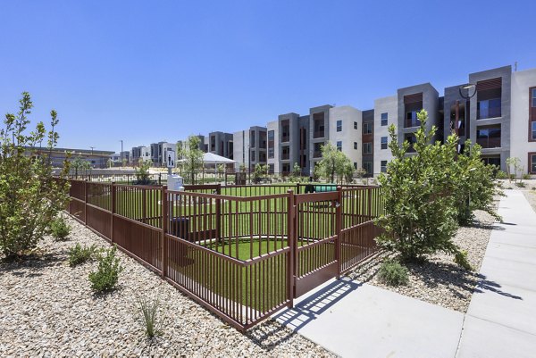 dog park at Elysian at Sunset Apartments
